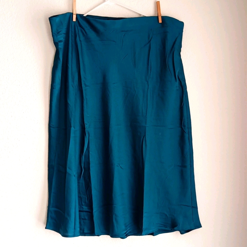 Teal skirt